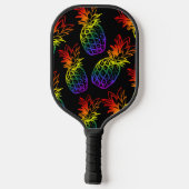 Raquette De Pickleball Pickleball Paddle arc-en-ciel ananas (Verso)