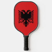 Raquette De Pickleball Pickleball Paddle avec drapeau d'Albanie (Recto)