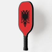Raquette De Pickleball Pickleball Paddle avec drapeau d'Albanie (Gauche)