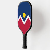 Raquette De Pickleball Pickleball Paddle avec drapeau de Denver, USA (Gauche)