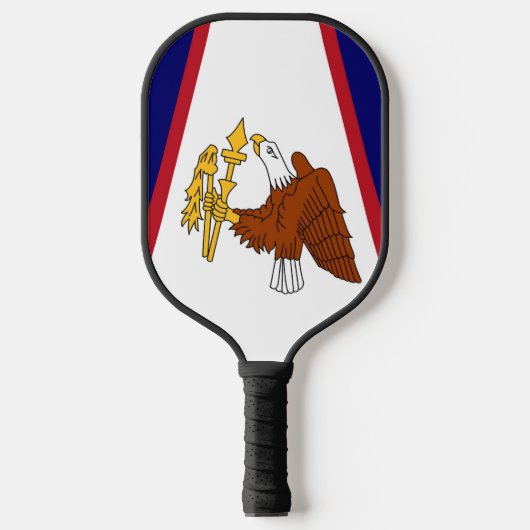 Raquette De Pickleball Pickleball Paddle avec drapeau des Samoa américain (Recto)