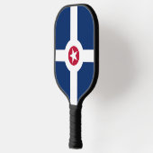 Raquette De Pickleball Pickleball Paddle avec drapeau d'Indianapolis, Éta (Gauche)