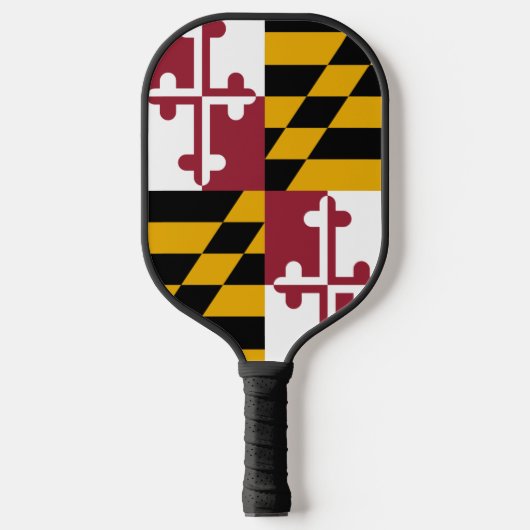 Raquette De Pickleball Pickleball Paddle avec drapeau du Maryland, USA (Recto)