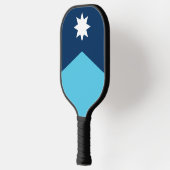 Raquette De Pickleball Pickleball Paddle avec drapeau du Minnesota, États (Gauche)