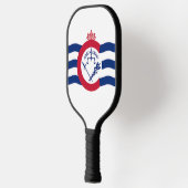 Raquette De Pickleball Pickleball Paddle avec le drapeau de Cincinnati, U (Gauche)
