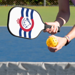 Raquette De Pickleball Pickleball Paddle avec le drapeau de Cincinnati, U