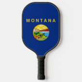 Raquette De Pickleball Pickleball Paddle avec le drapeau de Montana, USA (Recto)