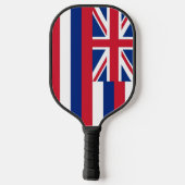 Raquette De Pickleball Pickleball Paddle avec le drapeau d'Hawaii, USA (Verso)