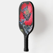Raquette De Pickleball Pickleball Paddle BUTTERFLITS ET LE BONHEUR KANJI (Gauche)
