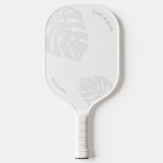 Raquette De Pickleball Pickleball Paddle Classique Tropical Palm Leaf (Recto)