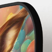 Raquette De Pickleball Pickleball Paddle Couverture avec Chiot de Cartoon (Détail gauche)