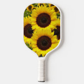 Raquette De Pickleball Pickleball Paddle Cute Floral Sunflower (Verso)