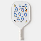 Raquette De Pickleball Pickleball Paddle Cute Penguins (Recto)