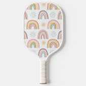 Raquette De Pickleball Pickleball Paddle Cute Rainbow Colors (Recto)