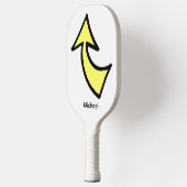 Raquette De Pickleball Pickleball Paddle Cute Yellow Arrow (Gauche)