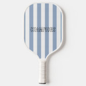 Raquette De Pickleball Pickleball Paddle CuteChampion Stripe Blue & White (Verso)
