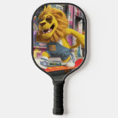 Raquette De Pickleball Pickleball paddle du vrai Leon Marx, sur son sk (Verso)