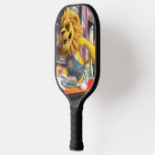 Raquette De Pickleball Pickleball paddle du vrai Leon Marx, sur son sk (Gauche)