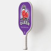 Raquette De Pickleball Pickleball Paddle : Ma seule reine (violet/vert) (Gauche)