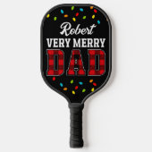 Raquette De Pickleball Pickleball Paddle Maman et Papa Noël Cadeau (Recto)