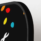 Raquette De Pickleball Pickleball Paddle Maman et Papa Noël Cadeau (Détail gauche)