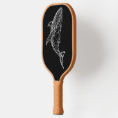 Raquette De Pickleball Pickleball Paddle Modern Geometric Whale (Gauche)