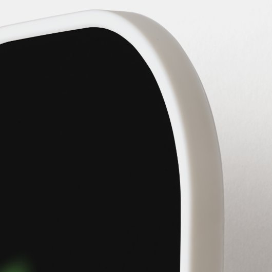 Raquette De Pickleball Pickleball Paddle Personnalisé Ananas Neon Noir (Détail gauche)