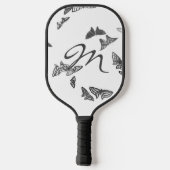 Raquette De Pickleball Pickleball Paddle PERSONNALISÉ INITIAL ET HUMMINGB (Verso)