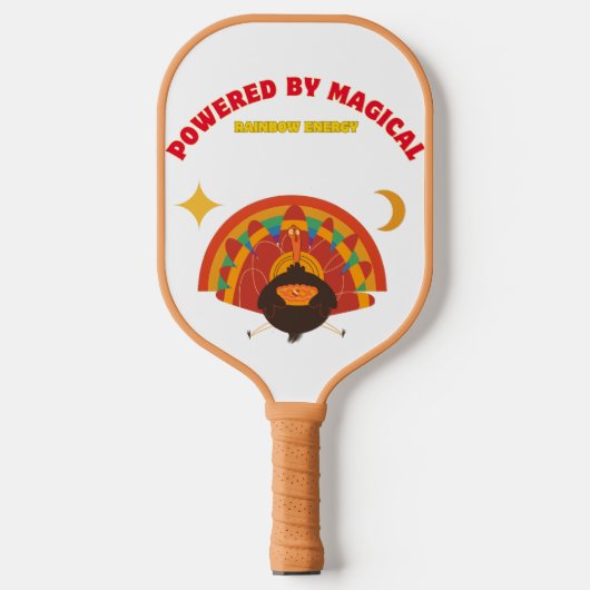 Raquette De Pickleball Pickleball Paddle – Rainbow  Thanksgiving 2025  (Recto)