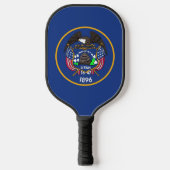 Raquette De Pickleball Pickleball Paddle, Utah State Old flag (Recto)