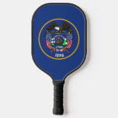 Raquette De Pickleball Pickleball Paddle, Utah State Old flag (Verso)