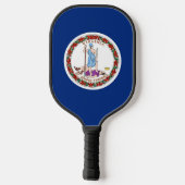 Raquette De Pickleball Pickleball Paddle, Virginia State flag (Verso)