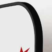 Raquette De Pickleball Pickleball Paddle, Washington DC flag (Détail gauche)