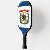 Raquette De Pickleball Pickleball Paddle, West Virginia flag (Gauche)