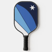 Raquette De Pickleball Pickleball Paddle with flag of Columbia, USA (Verso)