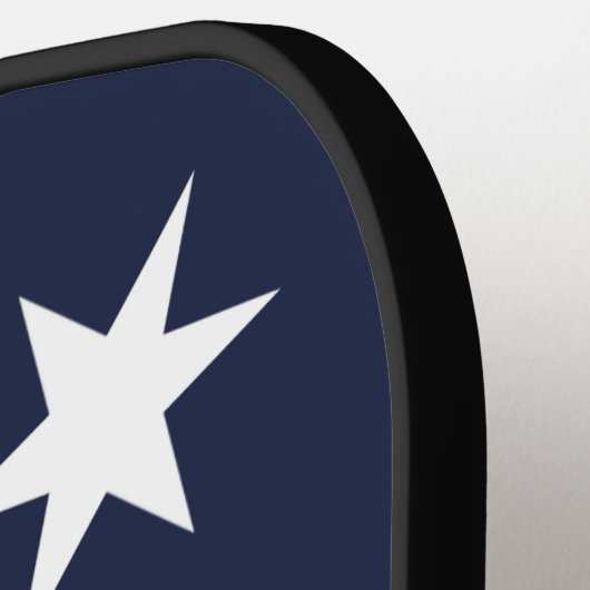 Raquette De Pickleball Pickleball Paddle with flag of Columbia, USA (Détail gauche)