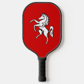 Raquette De Pickleball Pickleball Paddle with flag of Kent County (Recto)