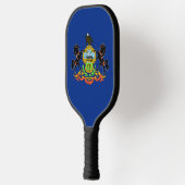 Raquette De Pickleball Pickleball Paddle with flag of Pennsylvania, USA (Gauche)