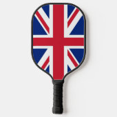 Raquette De Pickleball Pickleball Paddle with flag of United Kingdom (Verso)