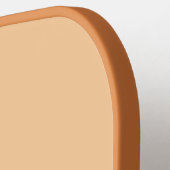 Raquette De Pickleball Pickleball Paddle with geometric peachy mandala (Détail gauche)