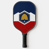 Raquette De Pickleball Pickleball Paddle with new flag of Utah (Recto)