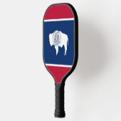 Raquette De Pickleball Pickleball Paddle, Wyoming flag (Gauche)