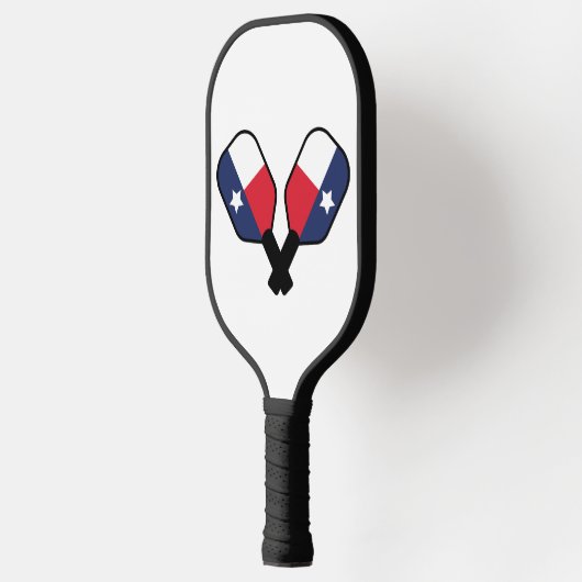 Raquette De Pickleball Pickleball Paddles avec Drapeau Texas (Gauche)