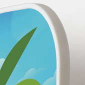 Raquette De Pickleball Pickleball Paradise Palmiers (Détail gauche)