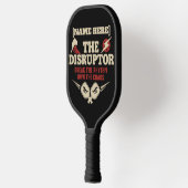 Raquette De Pickleball Pickleball Personalized Name The Disruptor Paddle (Gauche)