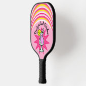 Raquette De Pickleball Pickleball personnalisé Dinker désigné rose (Gauche)