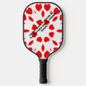 RAQUETTE DE PICKLEBALL PICKLEBALL PICKLEBALL LIGNES DE CHICKUP (Recto)