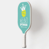 Raquette De Pickleball Pickleball Princess Cute Aqua Turquoise (Gauche)