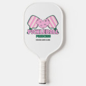 Raquette De Pickleball Pickleball Princess Servant des regards & des lobs (Verso)