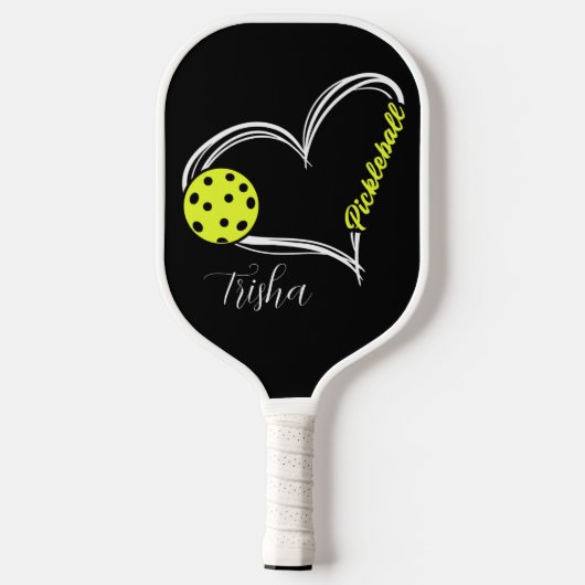Raquette De Pickleball Pickleball Pulse — Love Every Rally Personalized (Verso)
